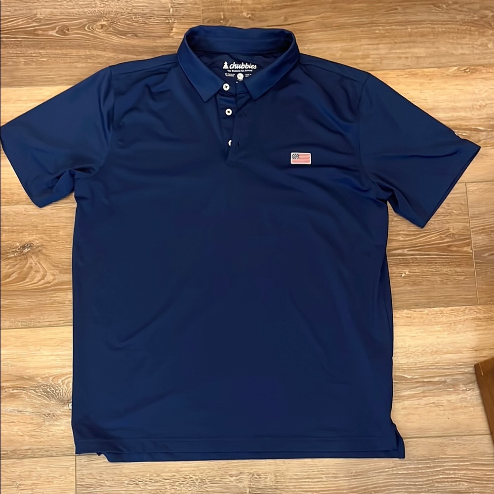 Chubbies Men's Navy Polo Shirt
